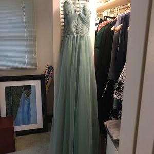 Handmade bridesmaid dress